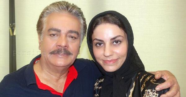 عکس چنگیز جلیلوند و همسرش