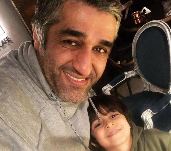 عکس پسر پژمان جمشیدی درسریال زیرخاکی