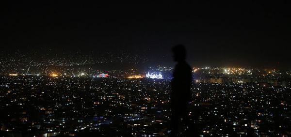عکس کابل در شب