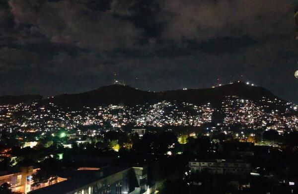 عکس کابل در شب