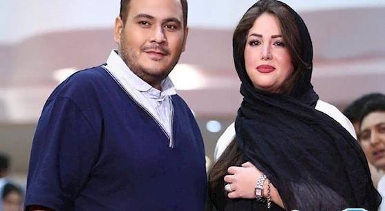 عکس رضا داوودنژاد و همسرش غزل بدیعی