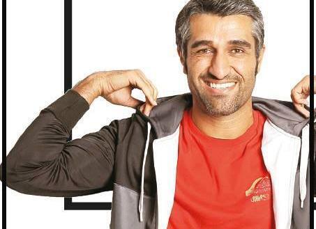 عکس پژمان جمشیدی خنده دار