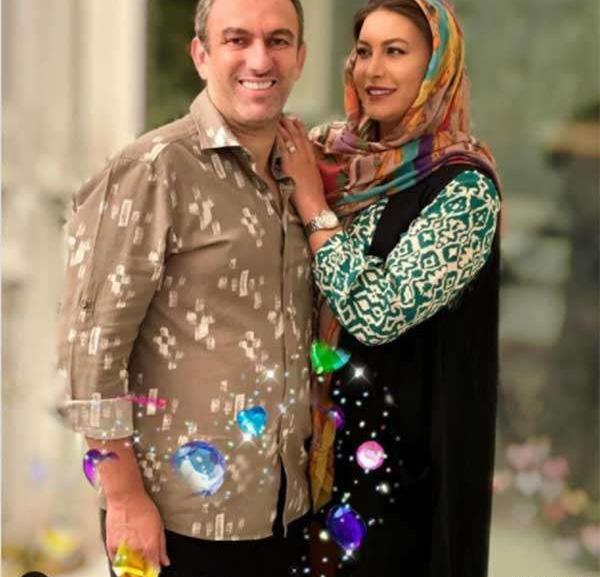 عکس فریبا نادری و مهرداد طباطبایی