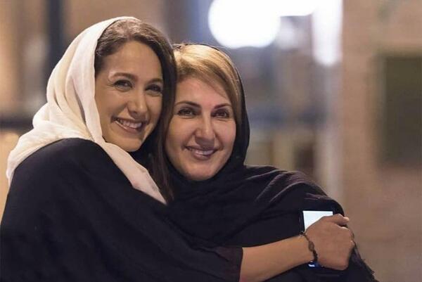 عکس فاطمه گودرزی و دخترش