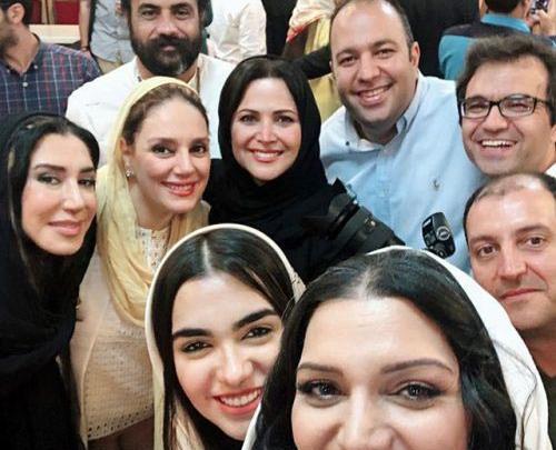 عکس الهام پاوه نژاد ودخترش کردیا