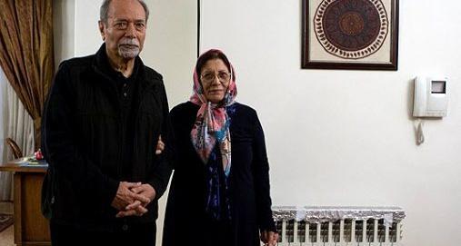 عکس همسر و فرزندان علی نصیریان