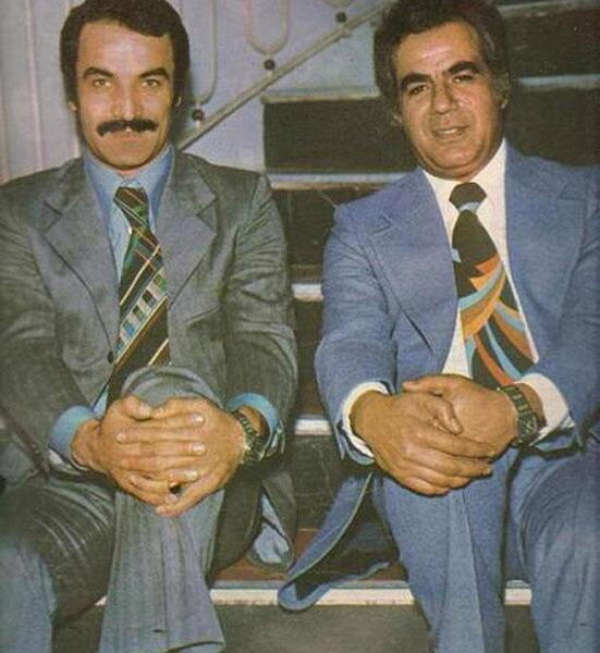 عکس سعید راد و فرزندانش