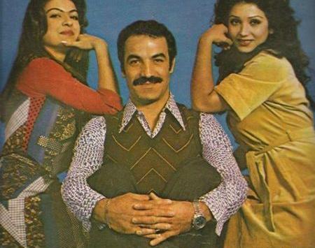 عکس سعید راد و فرزندانش