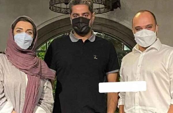 عکس اکبر زنجانپور و خانواده اش