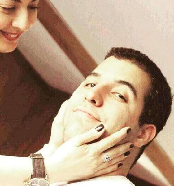 عکسهای آناهیتا همتی و شوهرش