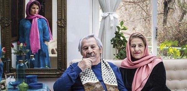 عکس همسر احترام برومند
