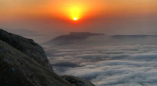 عکس مرز بین مازندران و سمنان