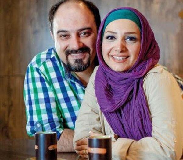 عکس های برزو ارجمند با همسرش