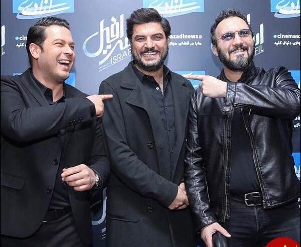 عکس سام درخشانی و فرزندش