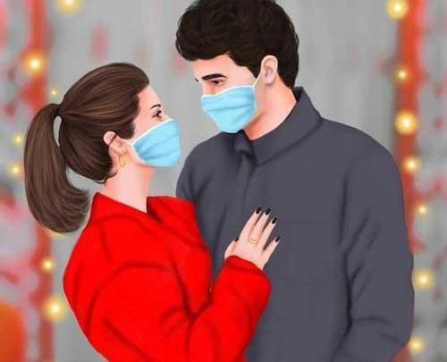 عکس پروفایل زن و شوهر کارتونی