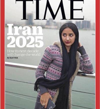 عکس سردار سلیمانی روی مجله تایم