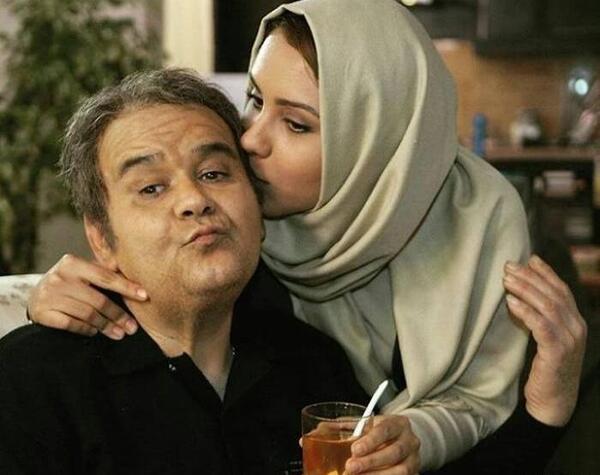 عکس زن اول اکبر عبدی