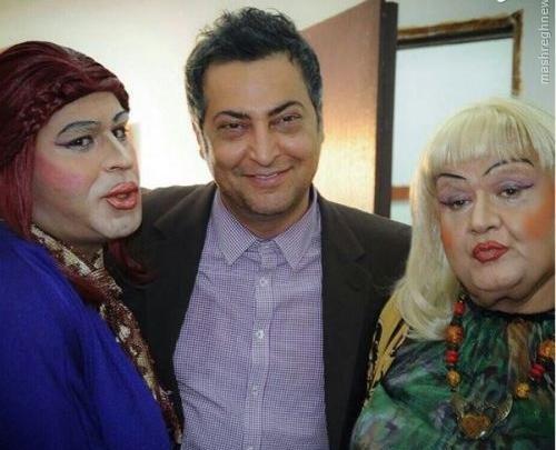 عکس زن اول اکبر عبدی