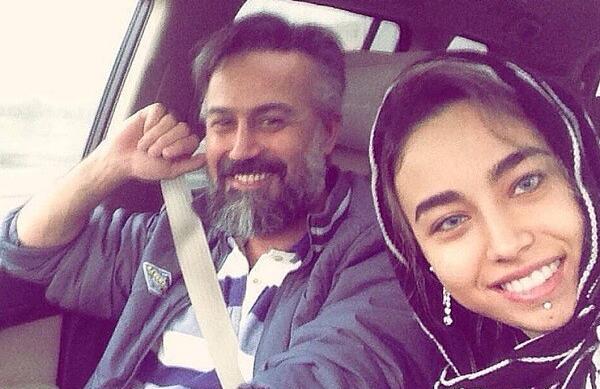 عکس دانیال حکیمی و پسرش دانا