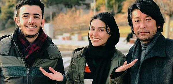 عکس دانیال حکیمی و پسرش دانا
