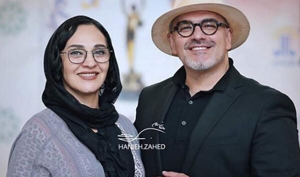 عکس رویا نونهالی همسرش