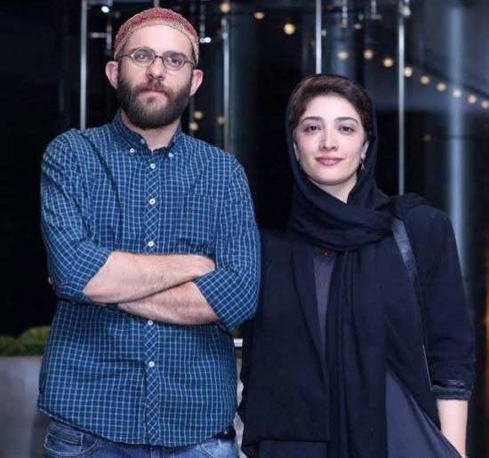 عکس مینا ساداتی با همسرش