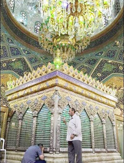عکس حرم خانم رقیه