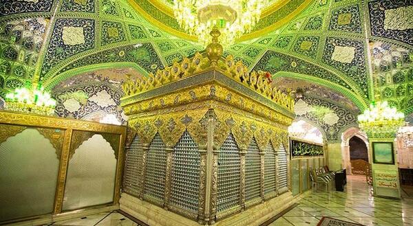 عکس حرم خانم رقیه