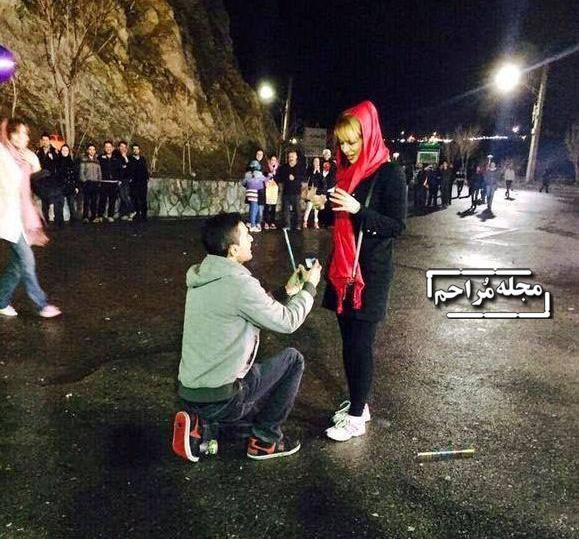 عکس های رمانتیک خواستگاری