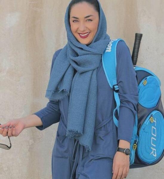 عکس تیم اسکواش شبنم فرشادجو