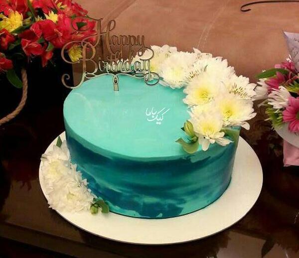 عکس کیک تولد دخترانه طبیعی