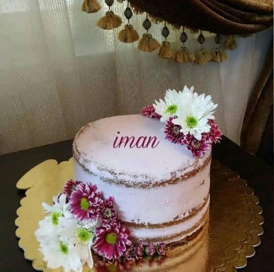 عکس کیک تولد دخترانه طبیعی