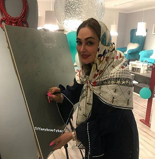 عکس از الهام حمیدی جدید