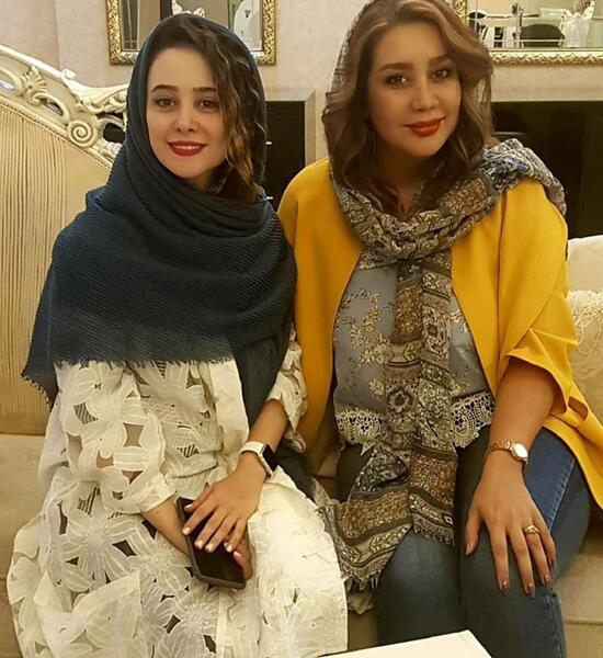 عکس الناز حبیبی در جشن حافظ