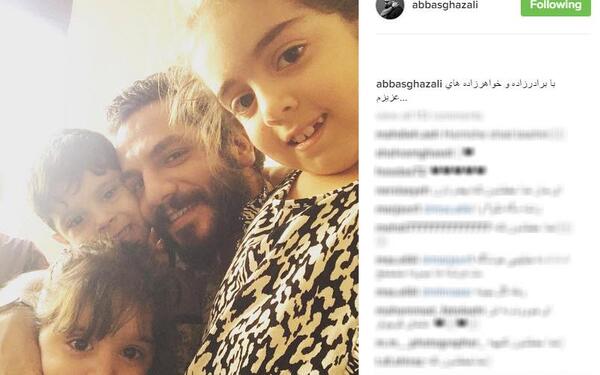 عکس برادرزاده عباس غزالی