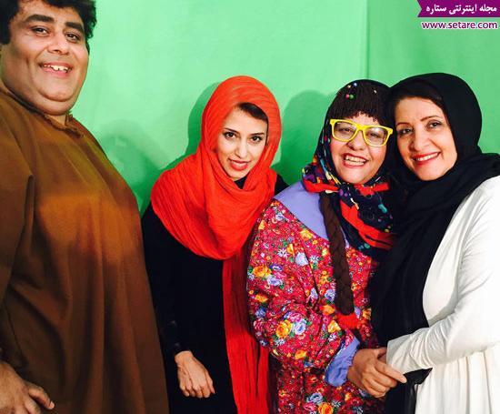 عکس رابعه اسکویی در نقش غنچه