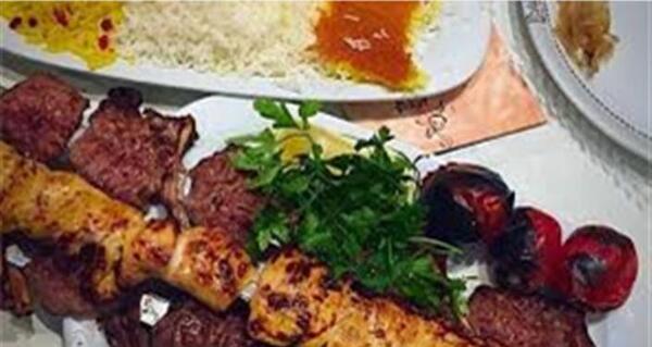 عکس پرس چلو کباب