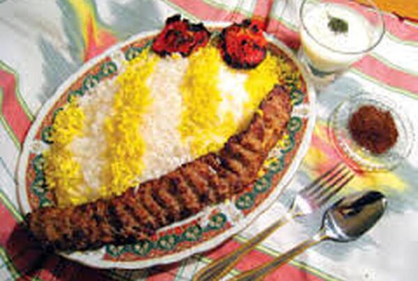 عکس پرس چلو کباب