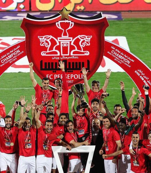 عکس تیم قهرمانی پرسپولیس