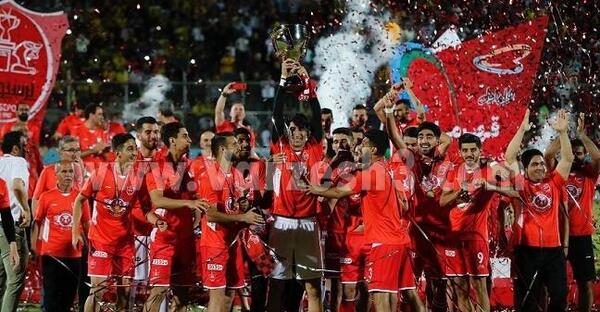 عکس تیم قهرمانی پرسپولیس