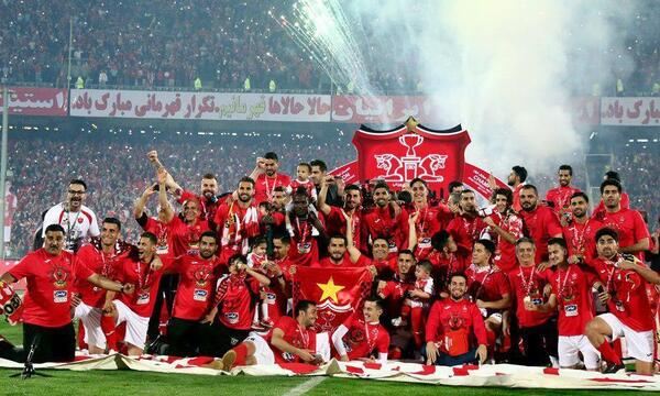 عکس تیم قهرمانی پرسپولیس