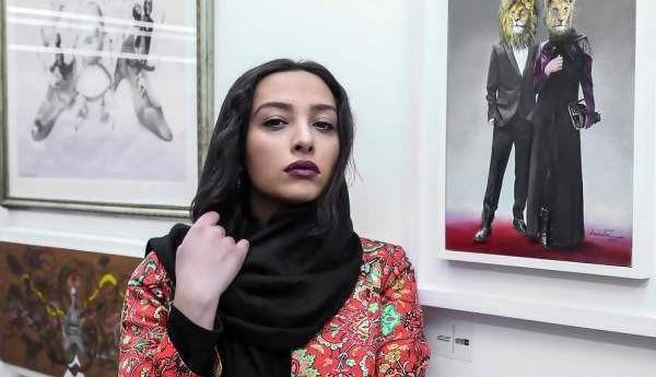 عکس نمایشگاه نقاشی آناهیتا درگاهی