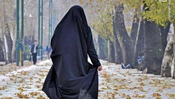 عکس پاییزی دخترانه با حجاب