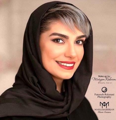 عکس الیکا عبدالرزاقی در جوانی