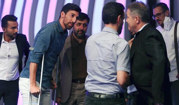 عکس پشت صحنه فوتبال