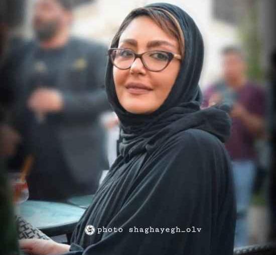 عکس شقایق فراهانی با عینک