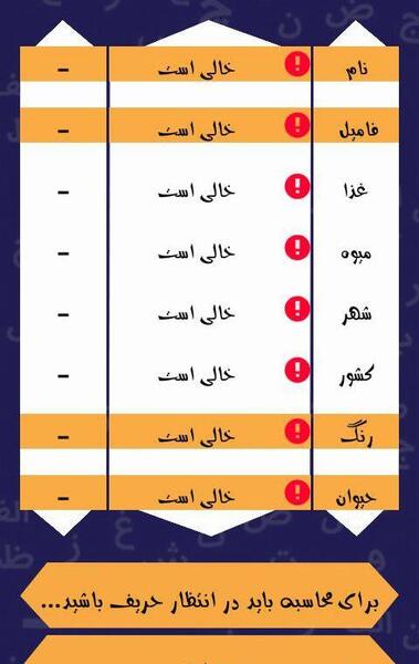 عکس اسم فامیل جدید