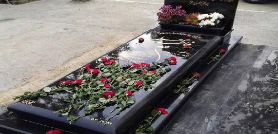 عکس سنگ قبر ساده