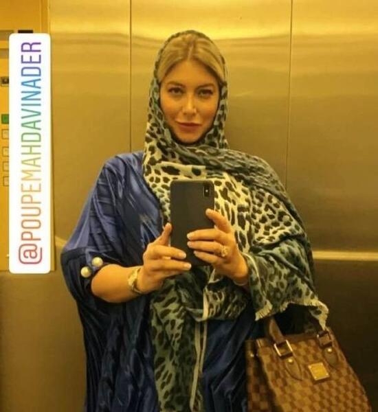 عکس بی حجاب سیما مطلبی