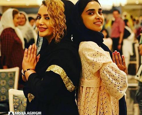 عکس الهه حصاری و مادرش